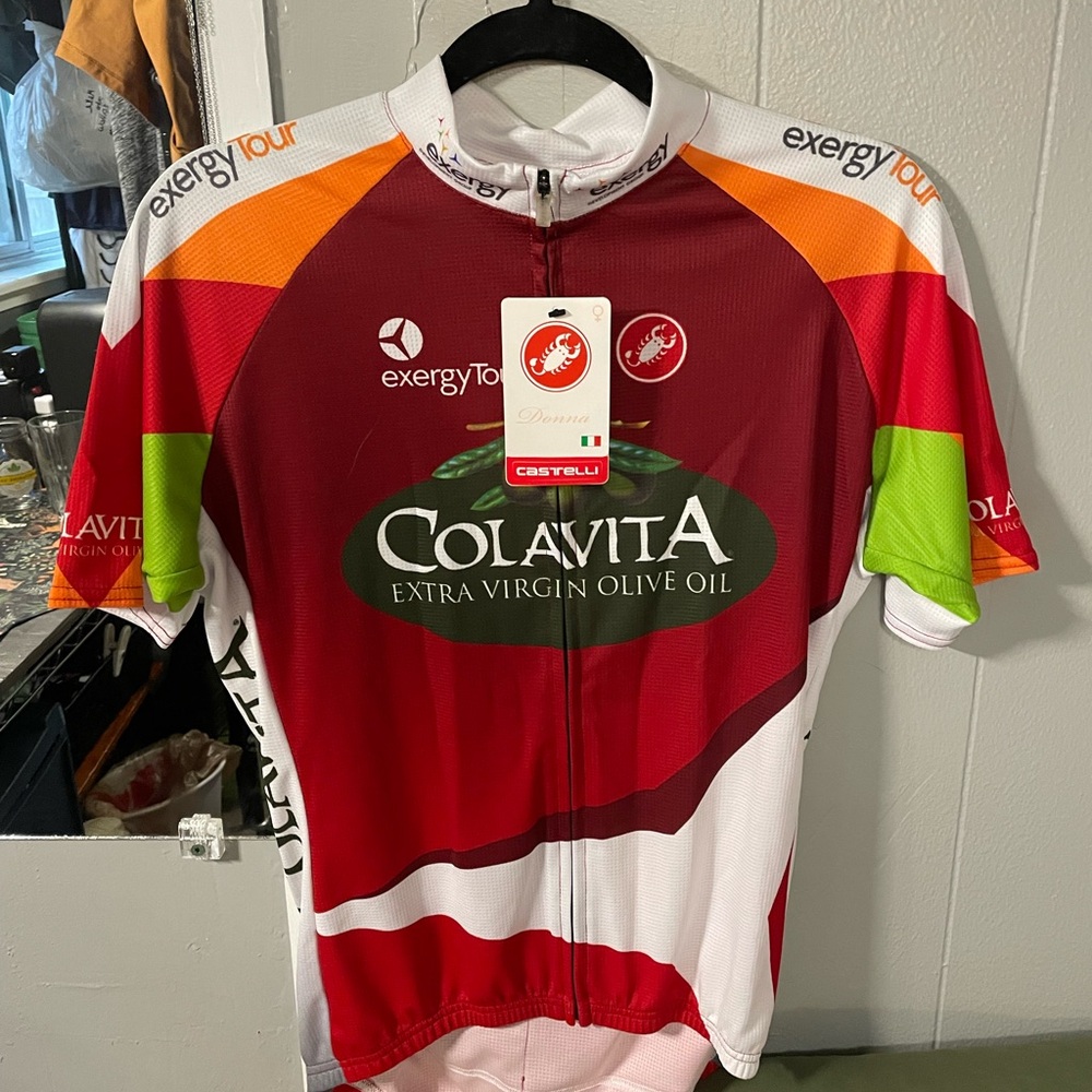 Colavita x Exergy Vintage Cycling Jersey 🚴‍♂️